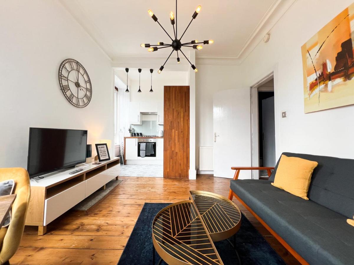Bohemian 1Br Flat In Abbeyhill Apartment Edinburgh Luaran gambar